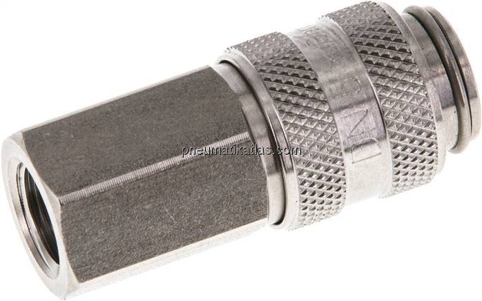 Kupplungsdose (NW5) G 1/8"(IG), Edelstahl