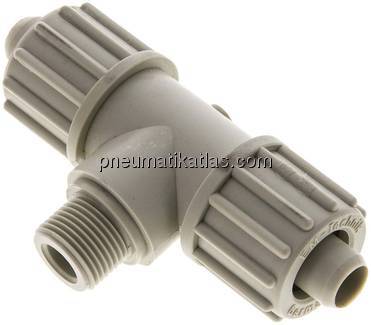 T-Verschraubung G 3/8"-16x10mm, Polypropylen