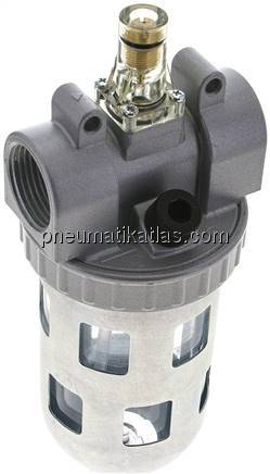 STANDARD-Öler, G 1", Standard 3, Kunststoffbehälter mit Schutzkorb