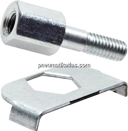 Exemplarische Darstellung: Zubehör für Rohrschelle