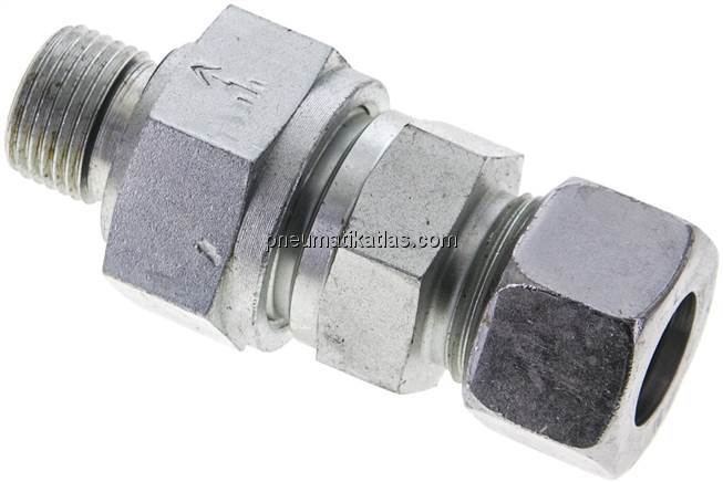 Hydraulik-Rückschlagventil 15 L (M22x1,5)-M 18x1,5, Stahl verzinkt