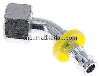 45°-Steckanschluss 12 L Überwurfmutter, 9,5mm GSP-Schl.