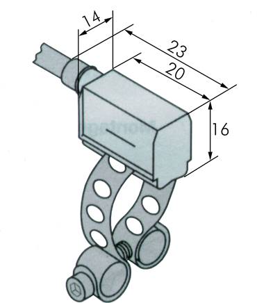 Zeichnung: Sensorabmessungen