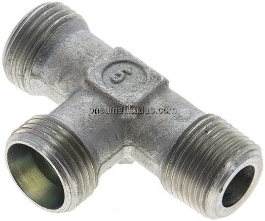 LE-Schneidringverschraubung R 3/8"-12 L (M18x1,5), ohne Mutter & Schneidring, St