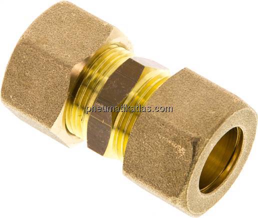 Gerade Klemmringverschraubung 16 (M22x1,5)mm, Messing