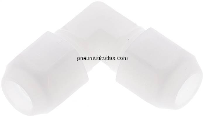 Winkel-Schlauchverbinder 12x9mm, Polypropylen