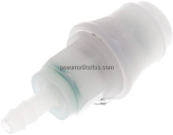 Kupplungsdose (NW5) 6 (1/4")mm Schlauch, PVDF