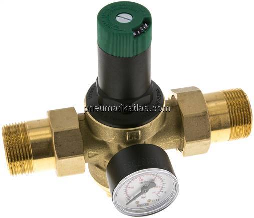 Druckminderer für Trinkwasser R 1-1/4", 1,5 - 6 bar, DVGW