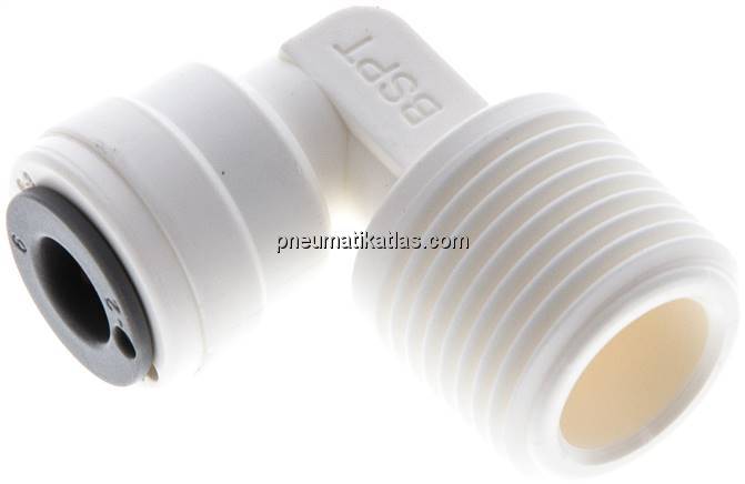 Winkel-Steckanschluss R 3/8"-6mm, IQS-LE (EPDM-Dichtung)