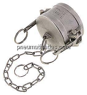 Sicherheits-Kamlock-Verschlusskappe (DC) 2-1/2", ES