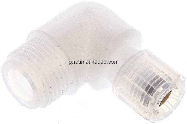 Winkel-Verschraubung G 1/2"-8x6mm, PFA