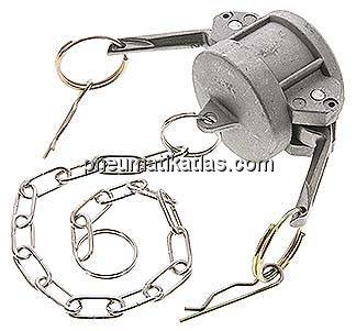 Kamlock-Verschlusskappe (DC) 1-1/4", Aluminium