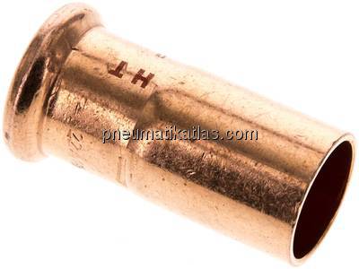 Pressfitting Reduziernippel 22x18mm (außenxinnen)