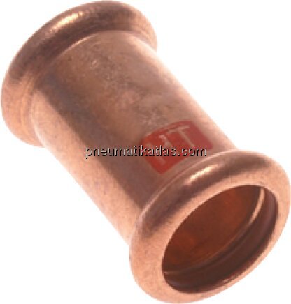 Exemplarische Darstellung: Muffe mit Innenpressend