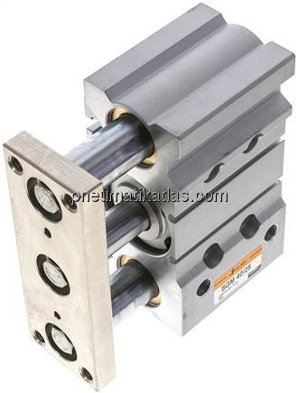 Führungszylinder, mit Gleitlager, Kolben 40mm,Hub 25mm