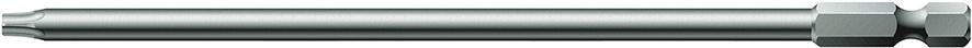 Bit zähhart 1/4" DIN 3126 E6,3 T40x152mm Wera