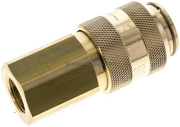 Kupplungsdose (NW15) G 1/2"(IG), Messing