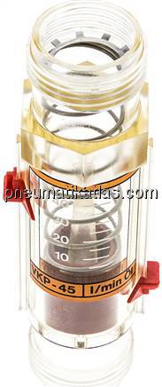 Durchflussmesser G 1" (AG), 5 - 45 l/min für Öl (100 cSt)