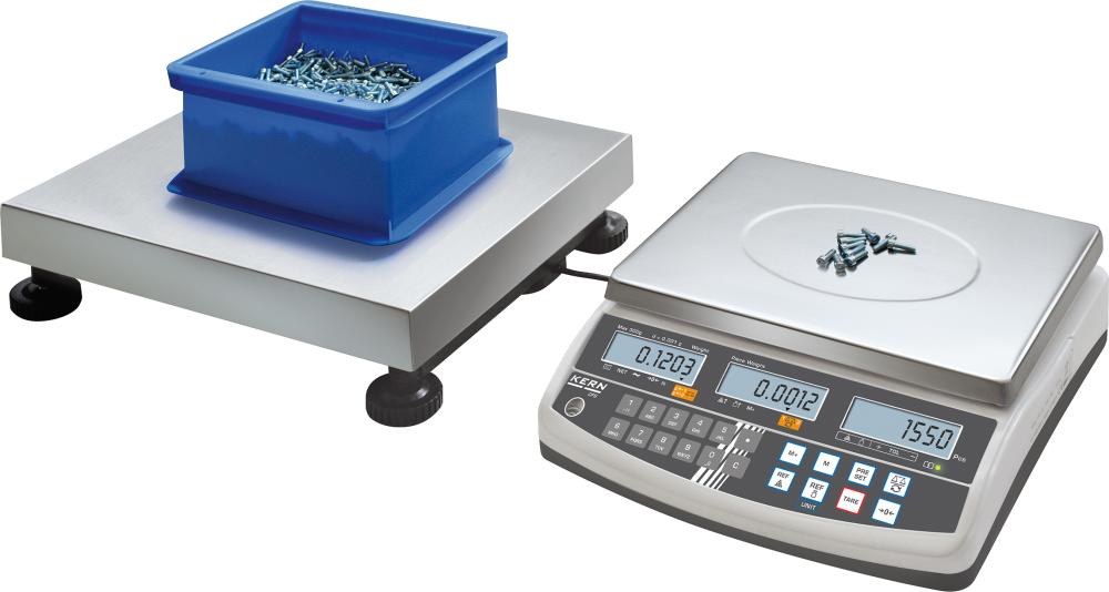 Zählsystem 0,0001 kg : 60 kg