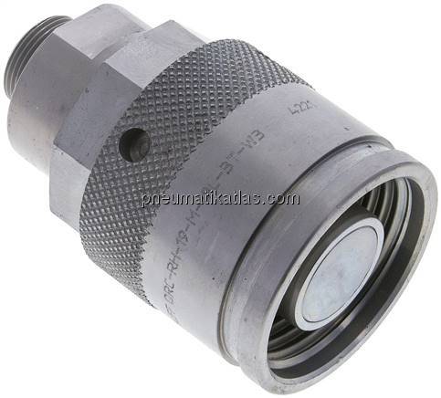 Hydraulik-Rohrleitungskupplung, Stecker Baugr.6, 18 L (M26x1,5)