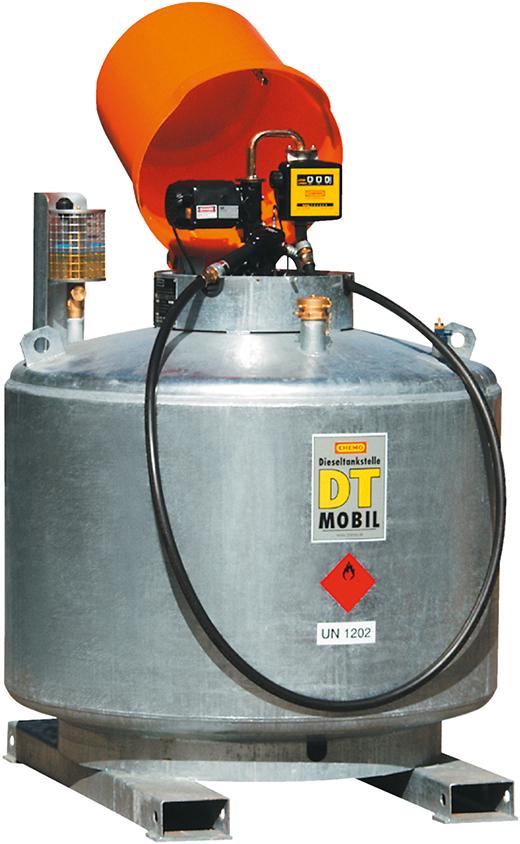 Tankstelle DT-Mobil 980 lm. Pumpenhaube doppelw. CEMO