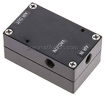 Mehrkammerejektor bis 87% Vakuum, G 1/8", bis 110 l/min