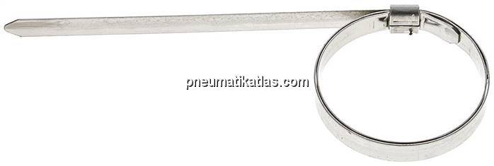Band-It Jr.-Schelle 201 6,4 (1/4")x0,51mm, bis 34,9mm