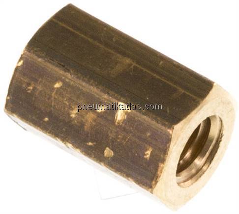 Muffe M 5-M 5, Messing