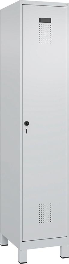 Spind Evolo PLUS 1 Abteil H1950xB400xT500mm RAL7035/RAL7035 /F/7035