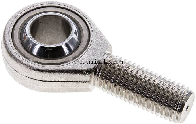 Gelenkkopf, Außengewinde M 20, Edelstahl