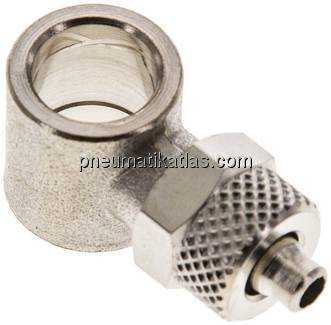 Verschraubung, L-Ringstück G 1/8"-6x4mm, Messing vernickelt