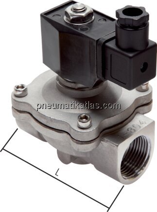 Exemplarische Darstellung: 2/2-Wege Edelstahl-Magn