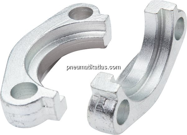 Exemplarische Darstellung: SAE-Flanschhälfte, Stah