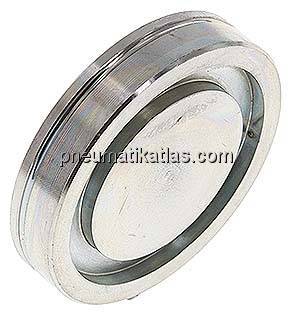 Blindplatte 1"-SAE (6000 PSI) (47,6mm) - ISO 6162