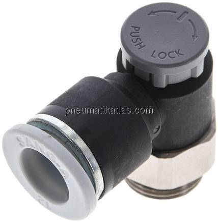 Kompakt-Drosselventil G 1/2"-12mm,zu- und abluftregelnd