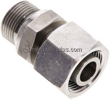 Einstellb. Schneidringverschr. M 22x1,5-16 S, 1.4571