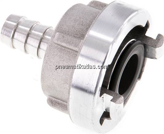 Storz-Kupplung 25-D, 13 (1/2")mm Schlauch, Aluminium (geschmiedet)