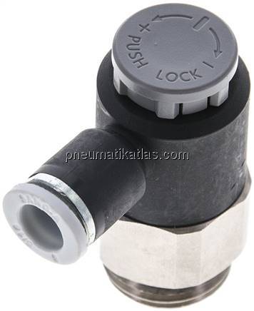 Kompakt-Drosselventil G 1/2"-8mm,zu- und abluftregelnd