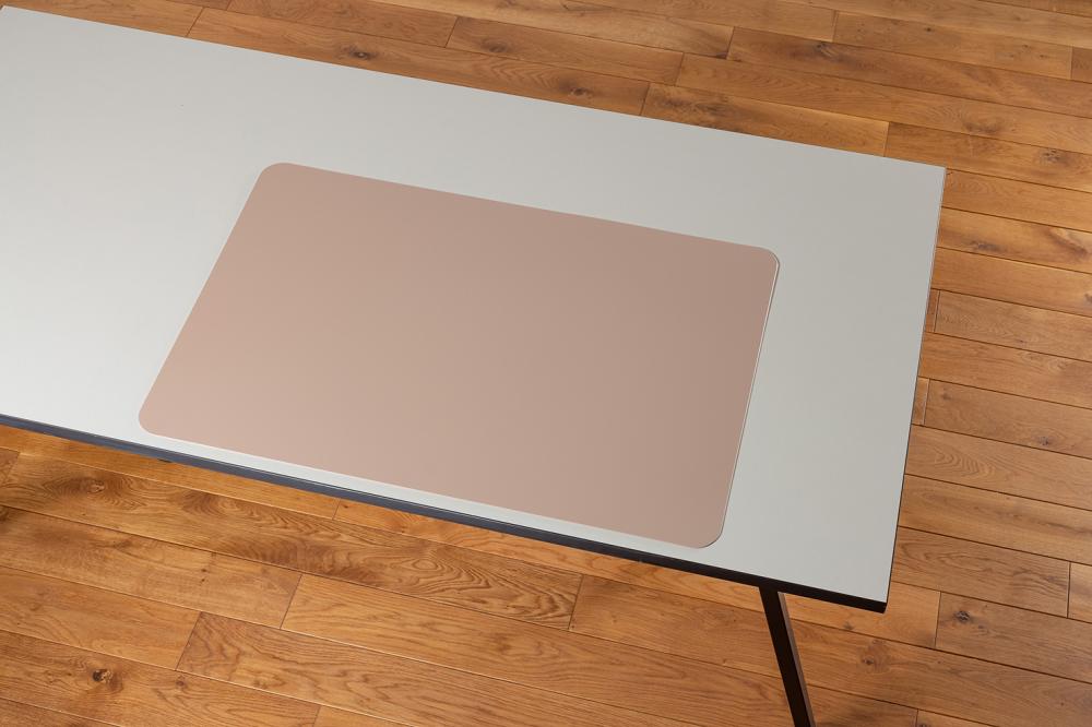 Tischmatte Purosens Stijl 90x60 cm Soft Rose