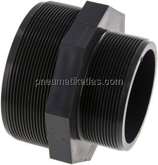 Doppelnippel G 4"-G 3", PVC-U