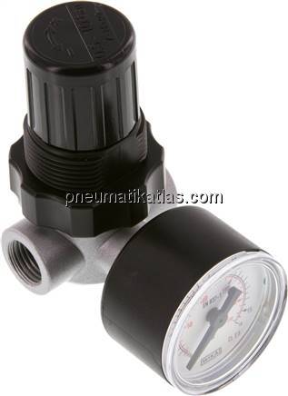 Mini-Druckregler G 1/4", 0,5 - 10 bar