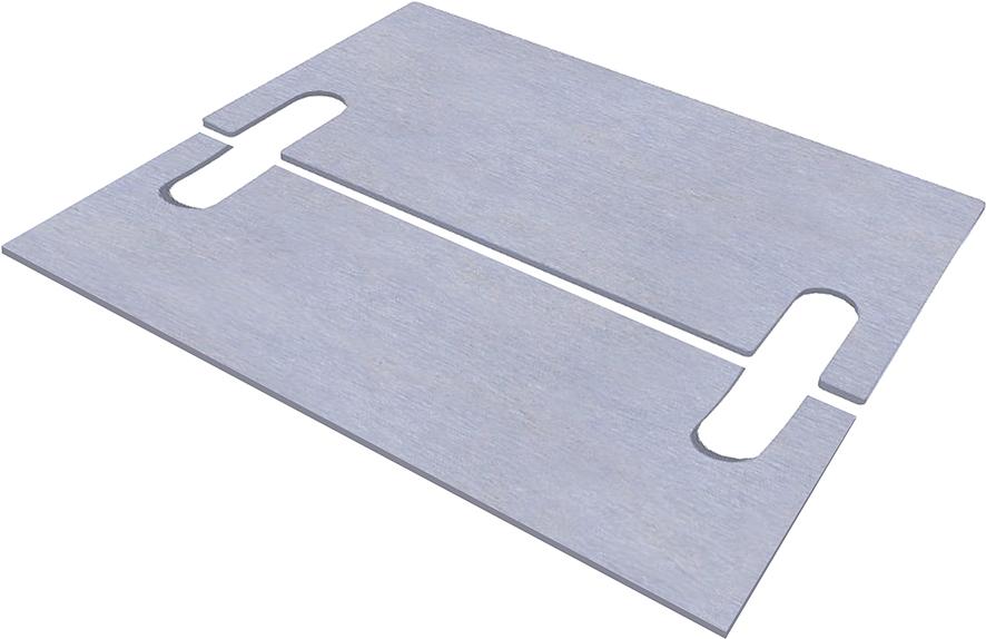 Unterlegb. 209x99x2 , 5 Stück für Serie S665-C30