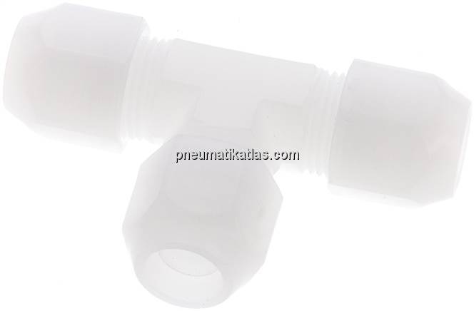 T-Schlauchverbindung 14x12mm, PVDF (FDA)