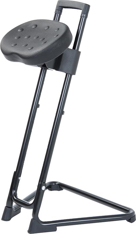 ESD-Stehhilfe, schwarz