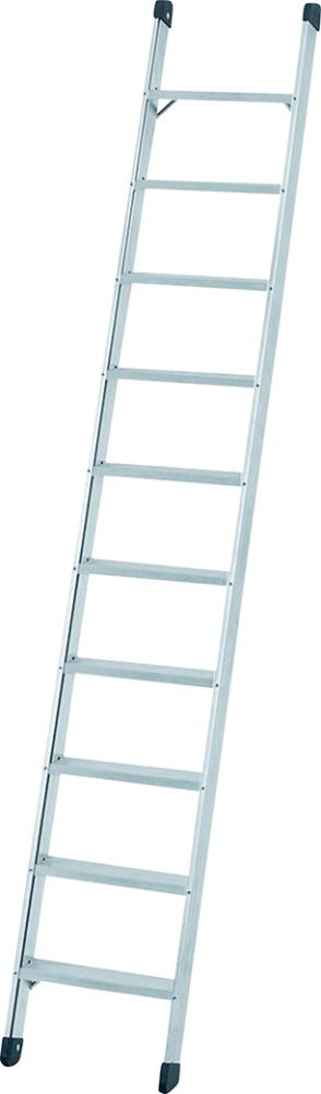 Anlegeleiter Seventec L 10 Stufen Leiterlänge 2,54 m Arbeitshöhe 3,45 m ZARGES