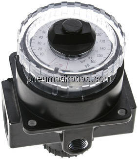 Manometerregler, G 1/2", 0 - 11 bar