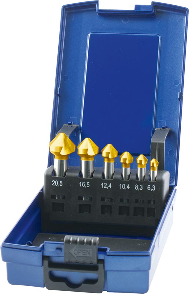 Kegels.-Stz D335C HSS TiN6,3-25,0mm 90G 5tlg FORUM