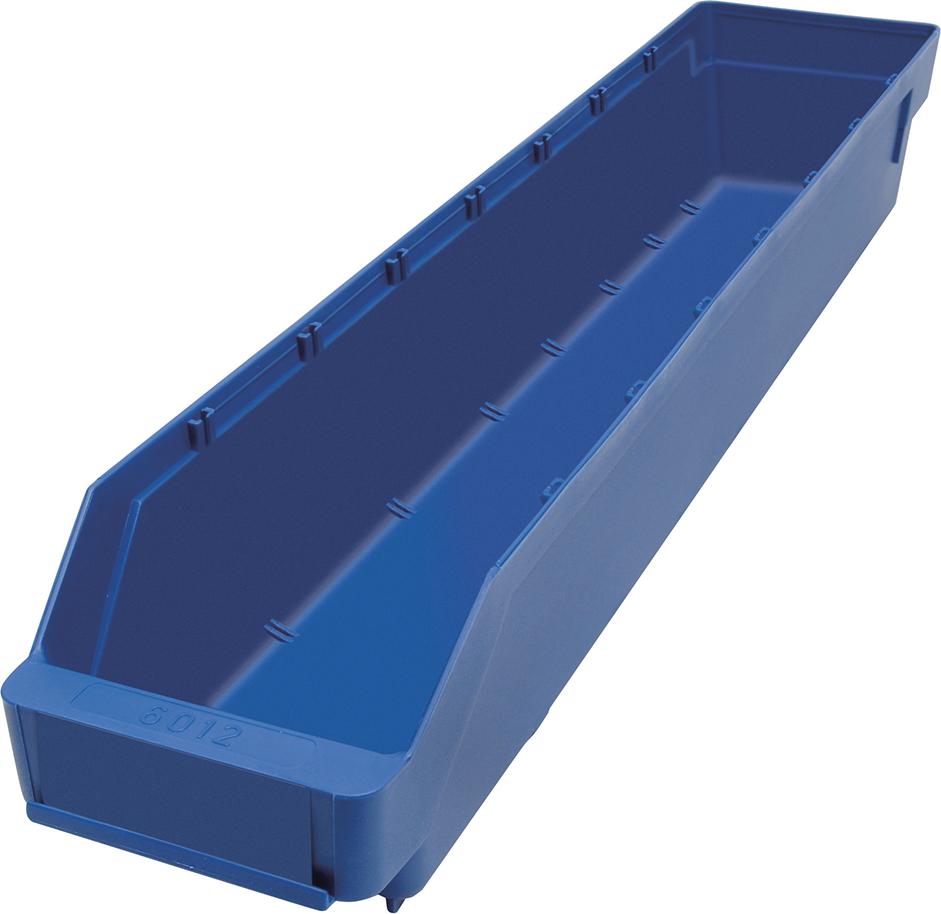 Kleinteilekasten B120xT600xH95 mm blau