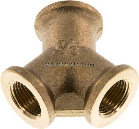 Y-Stück G 3/8" (IG), Messing
