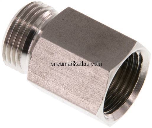 Gewindeverlängerung G 3/8"-20mm, 1.4571